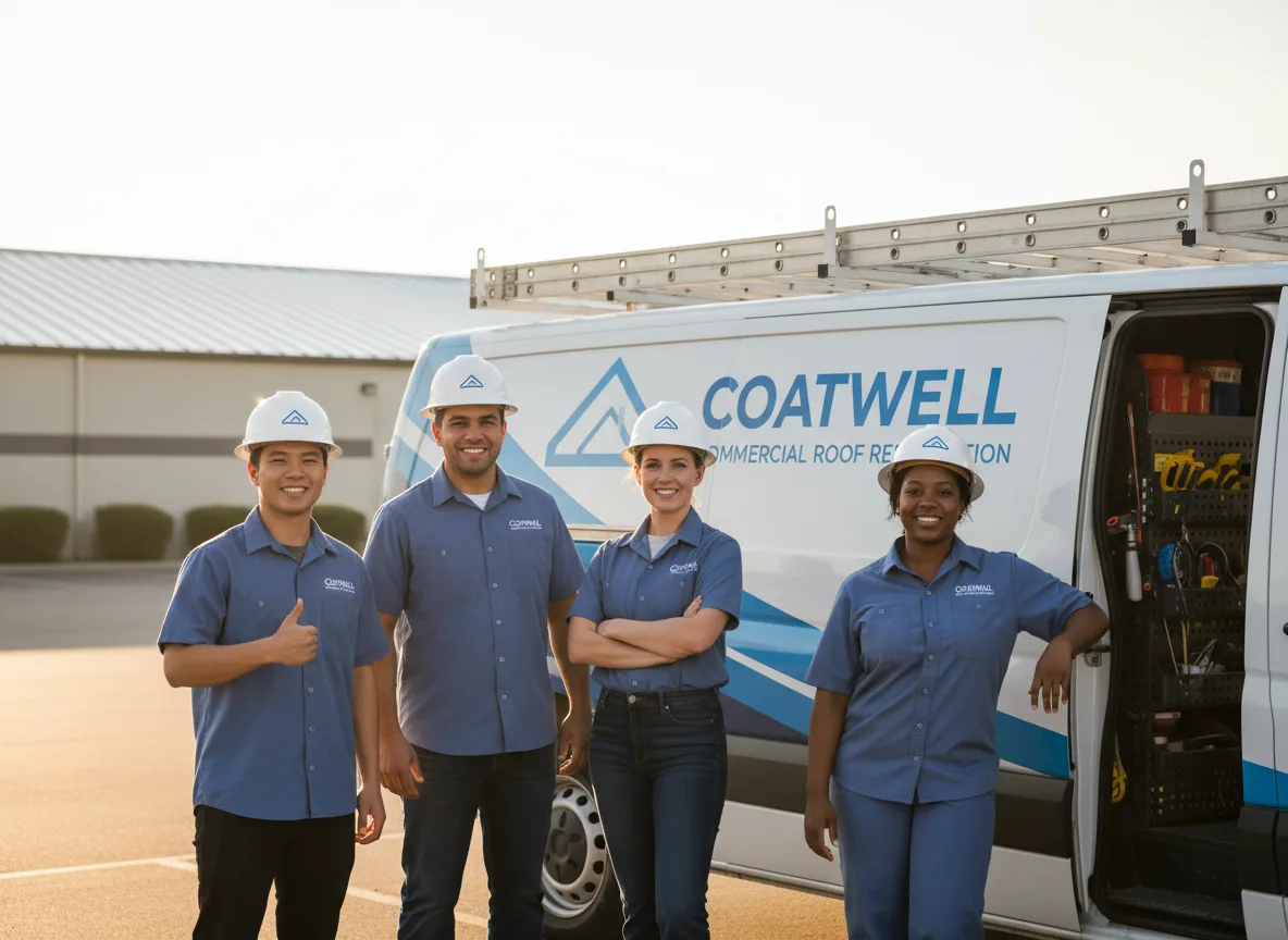 Commercial roof coating company in Middleton, ID